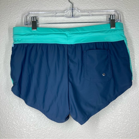 Free Country Women's Swimming Shorts Large Blue Sun Protection Blue Summer - Picture 9 of 12